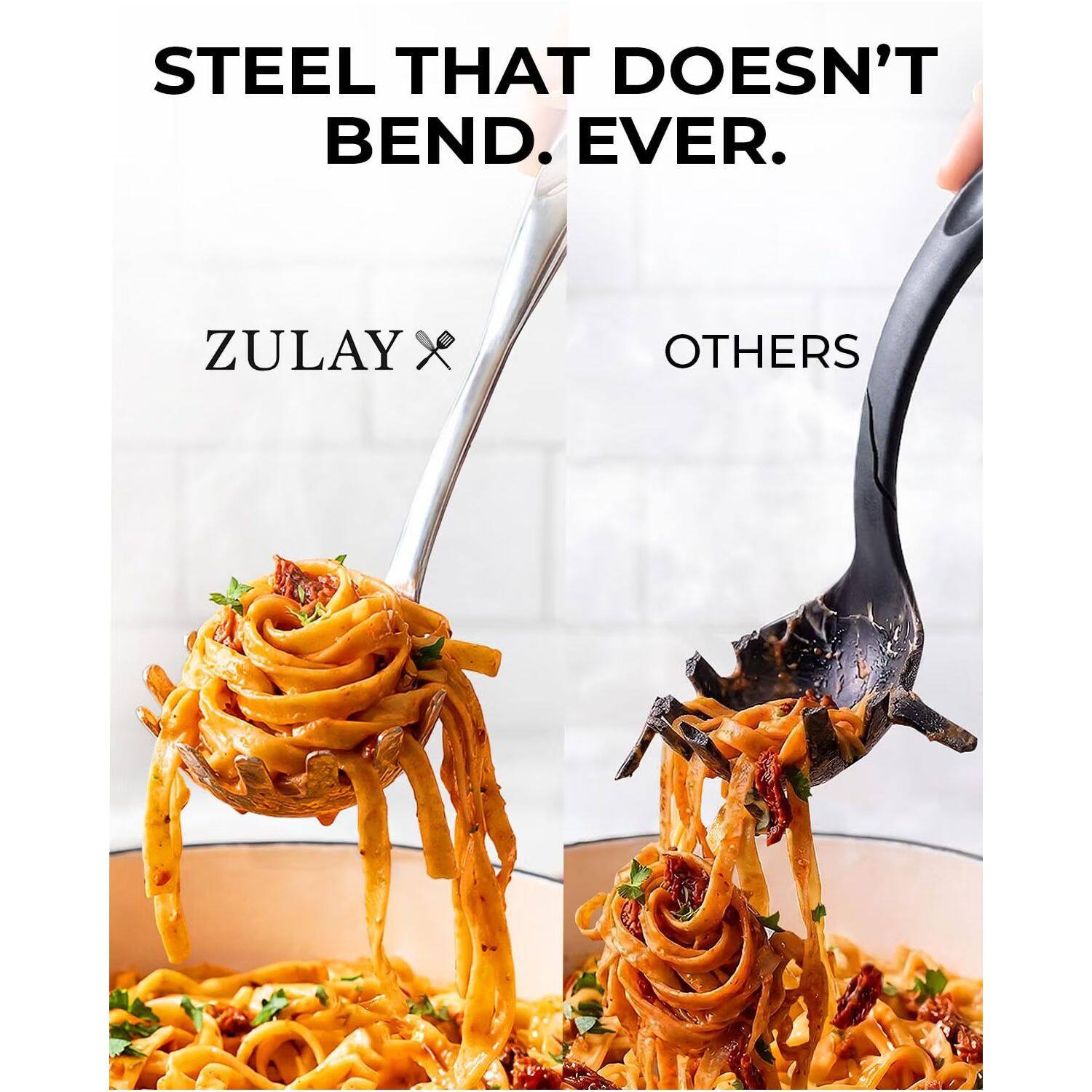 STEEL THAT DOESN'T BEND. EVER.

ZULAY

OTHERS