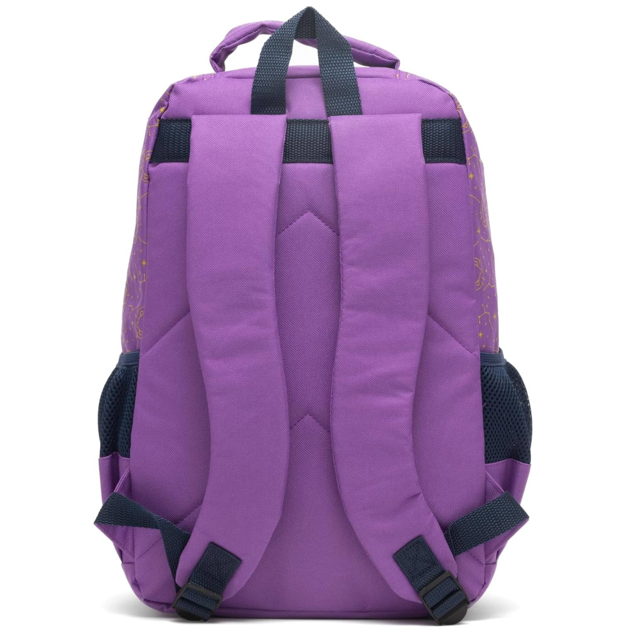 Alt View 7. UPD - Disney Wish 15.5" Polyester Purple Large Backpack with 2 Front Pockets - Multicolored.