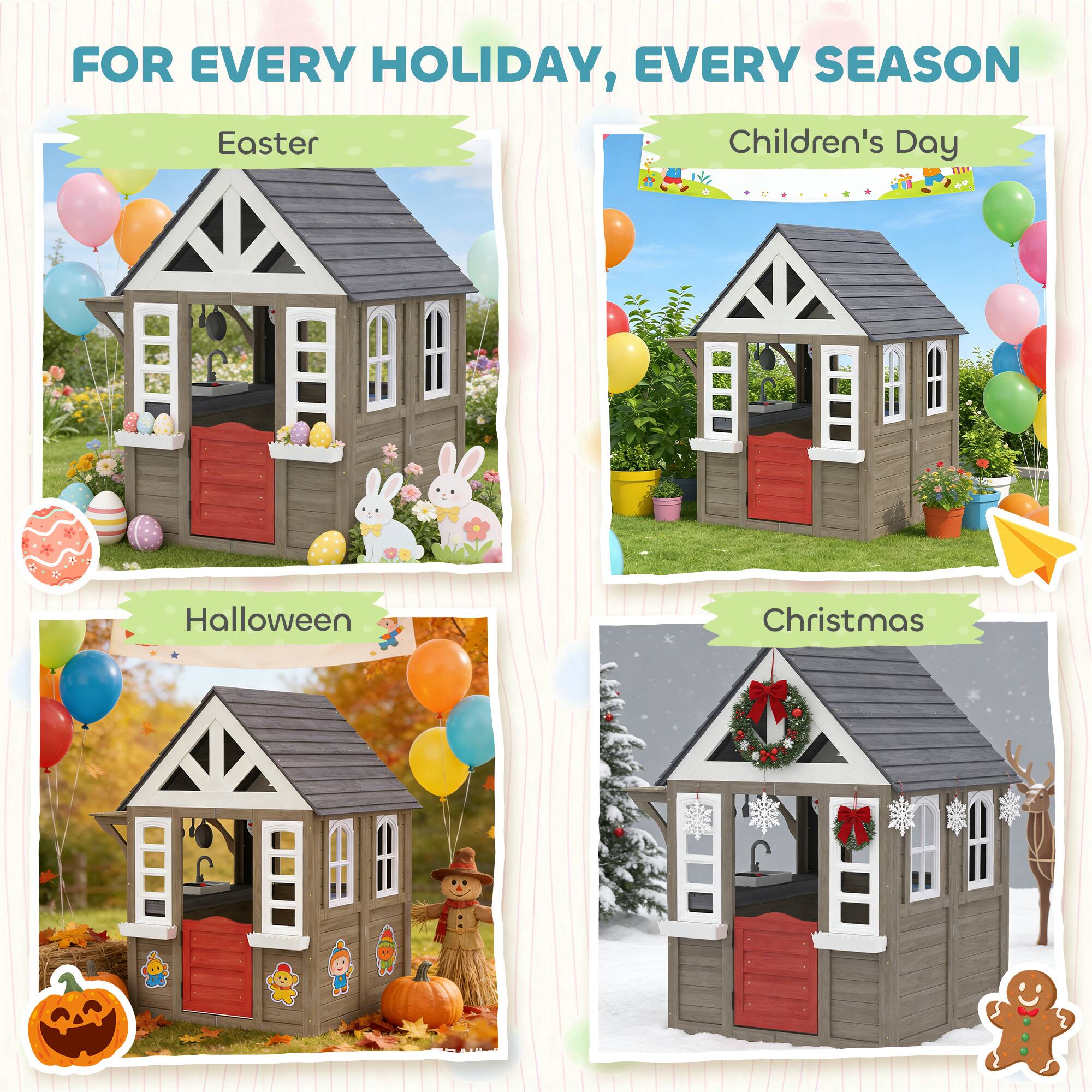 FOR EVERY HOLIDAY, EVERY SEASON

Easter  
Children's Day  
Halloween  
Christmas