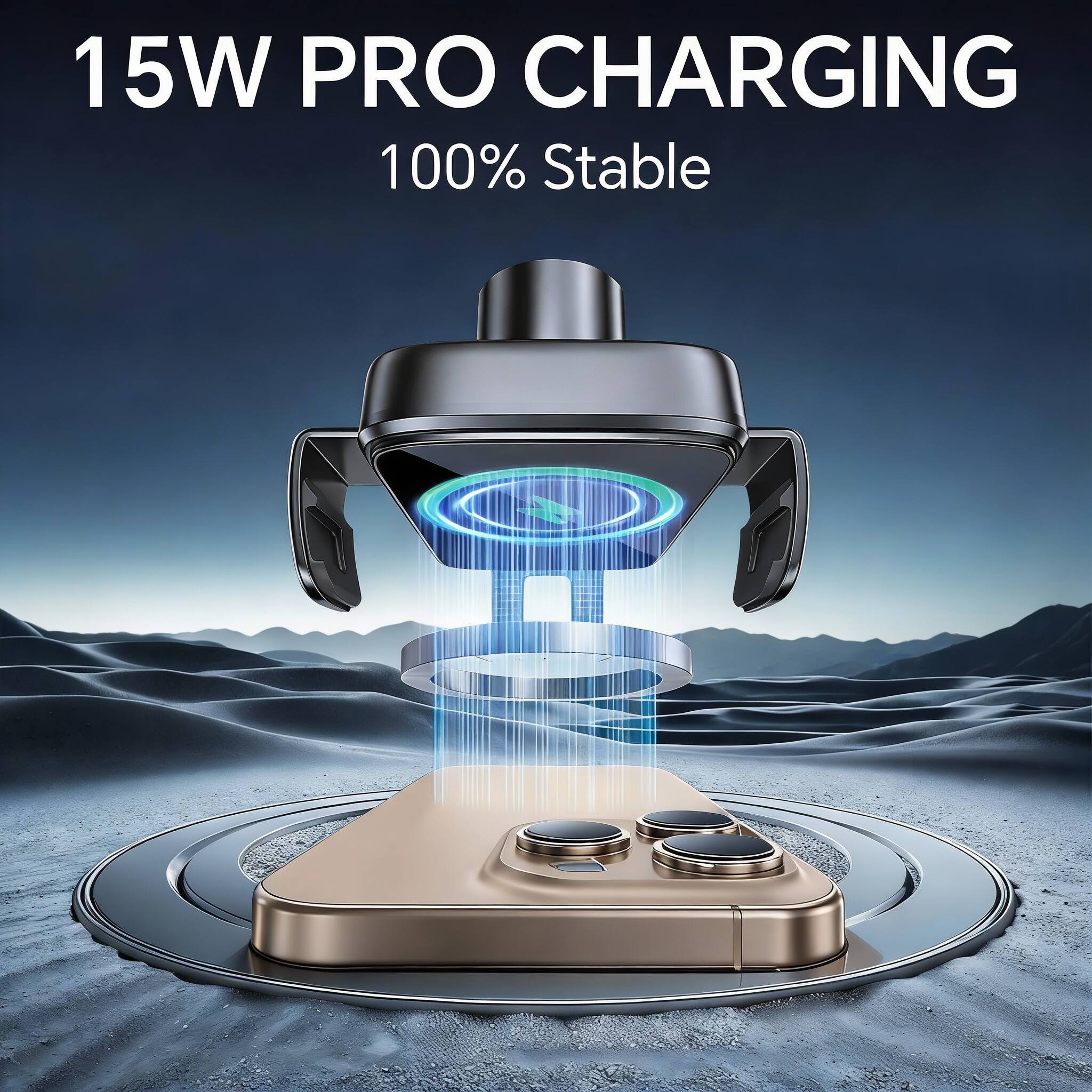 15W PRO CHARGING  
100% Stable