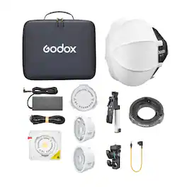 Godox - ML100Bi Bi-Color LED Video Light Kit 2 Bundle