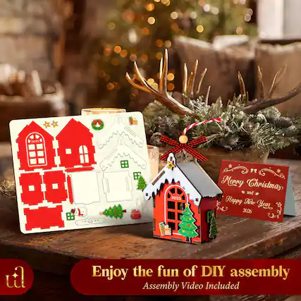 2025
Merry Christmas and Happy New Year 2026
Enjoy the fun of DIY assembly
Assembly Video Included