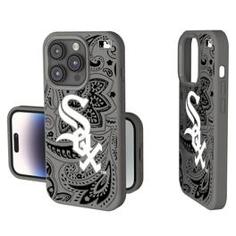 Keyscaper - MLB - Chicago White Sox Paisley iPhone Soft Touch Case - 14 - Gray