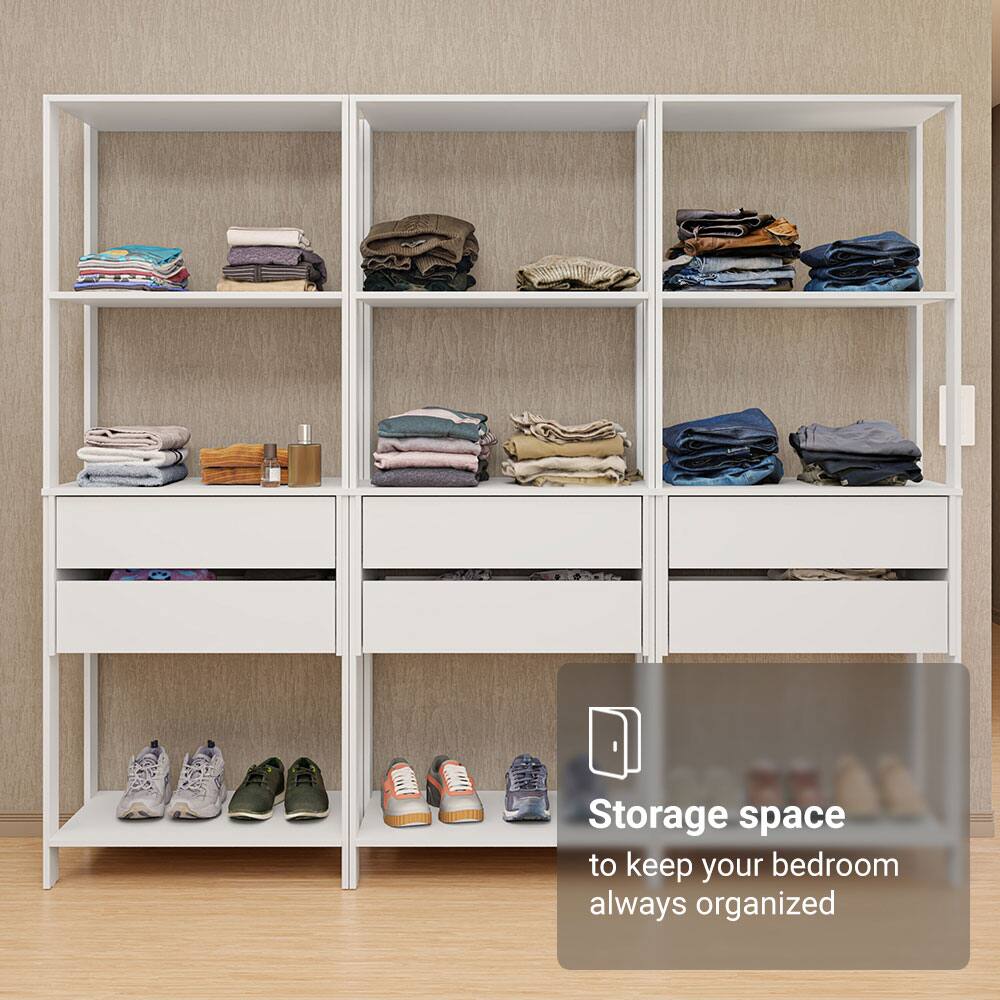 Storage space to keep your bedroom always organized