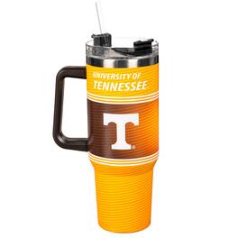 Evergreen Enterprises - Tennessee Volunteers 40oz. Stainless Steel Canyon Cup with Straw - Multicolor