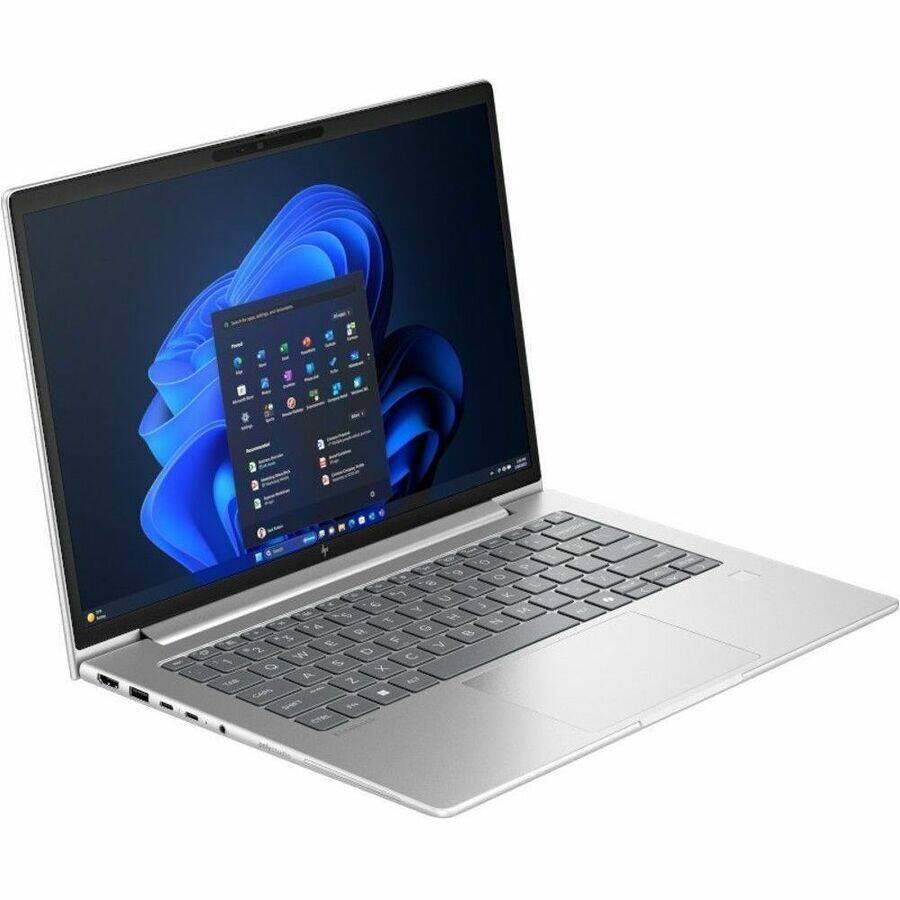 Alt View 7. HP - HP EliteBook 6 G1i 14" - Intel Core Ultra 7 - 16 GB - 512 GB SSD - Wi-Fi 7 - D4EB2UT#ABA - Pike Silver Aluminum.