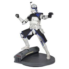 Diamond Select Toys - Star Wars Premier Collection Captain Rex Statue 10 Inch Resin Statue - Gray