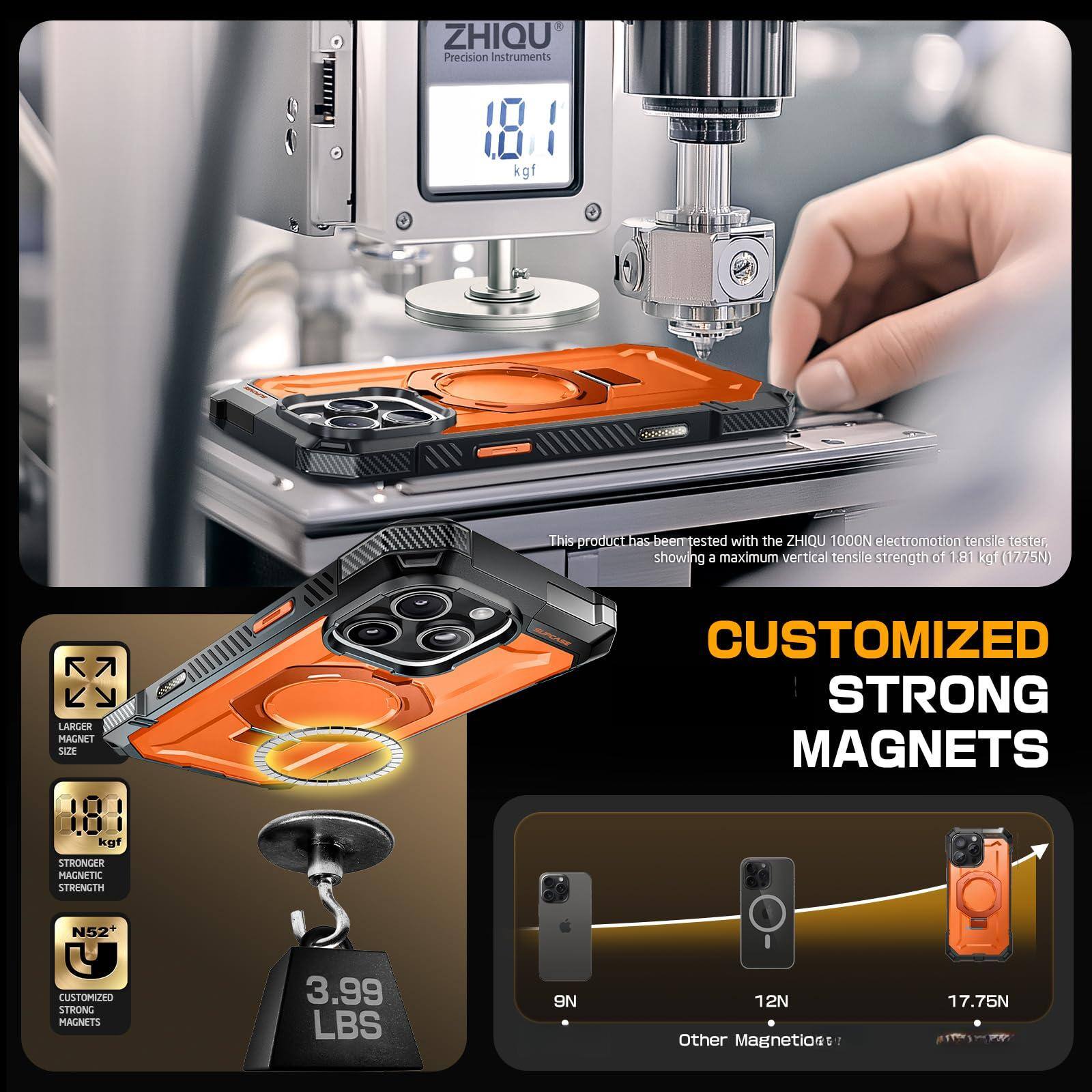 ZHIQU Precision Instruments

This product has been tested with the ZHIQU 1000N electromotion tensile tester, showing a maximum vertical tensile strength of 1.81 kgt (1275N).

LARGER MAGNET SIZE
STRONGER MAGNETIC STRENGTH
CUSTOMIZED STRONG MAGNETS N52+
CUSTOMIZED STRONG MAGNETS

3.99 LBS
9N
12N
Other Magnetios: 17.75N

CUSTOMIZED STRONG MAGNETS