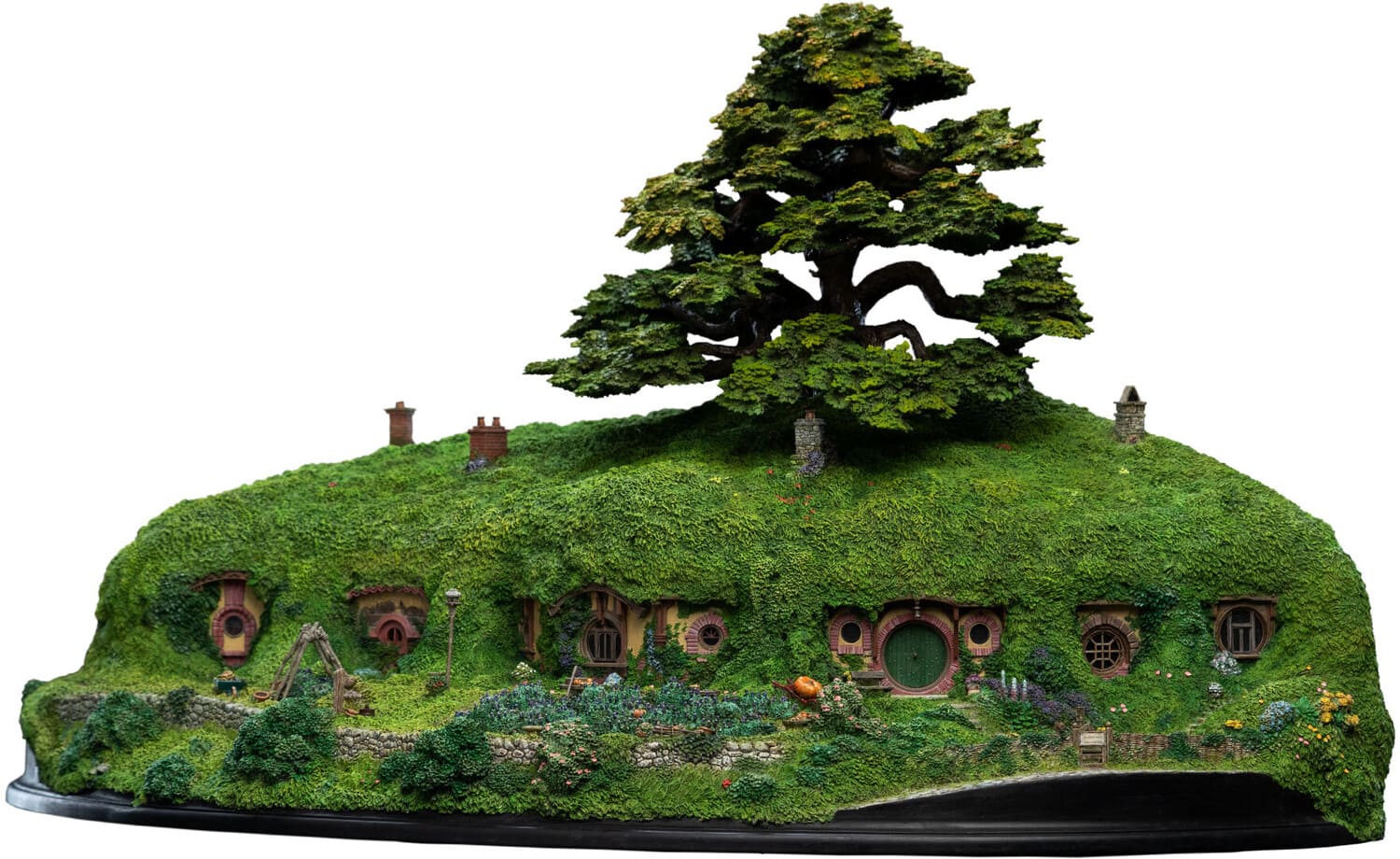 Weta Workshop - Limited Edition Polystone - The Lord of the Rings Trilogy - Environment - Bag End on - COLLECTIBLES - Multicolor