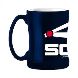 Logo Brands - Chicago Sox 14oz. Batterman Relief Mug - White