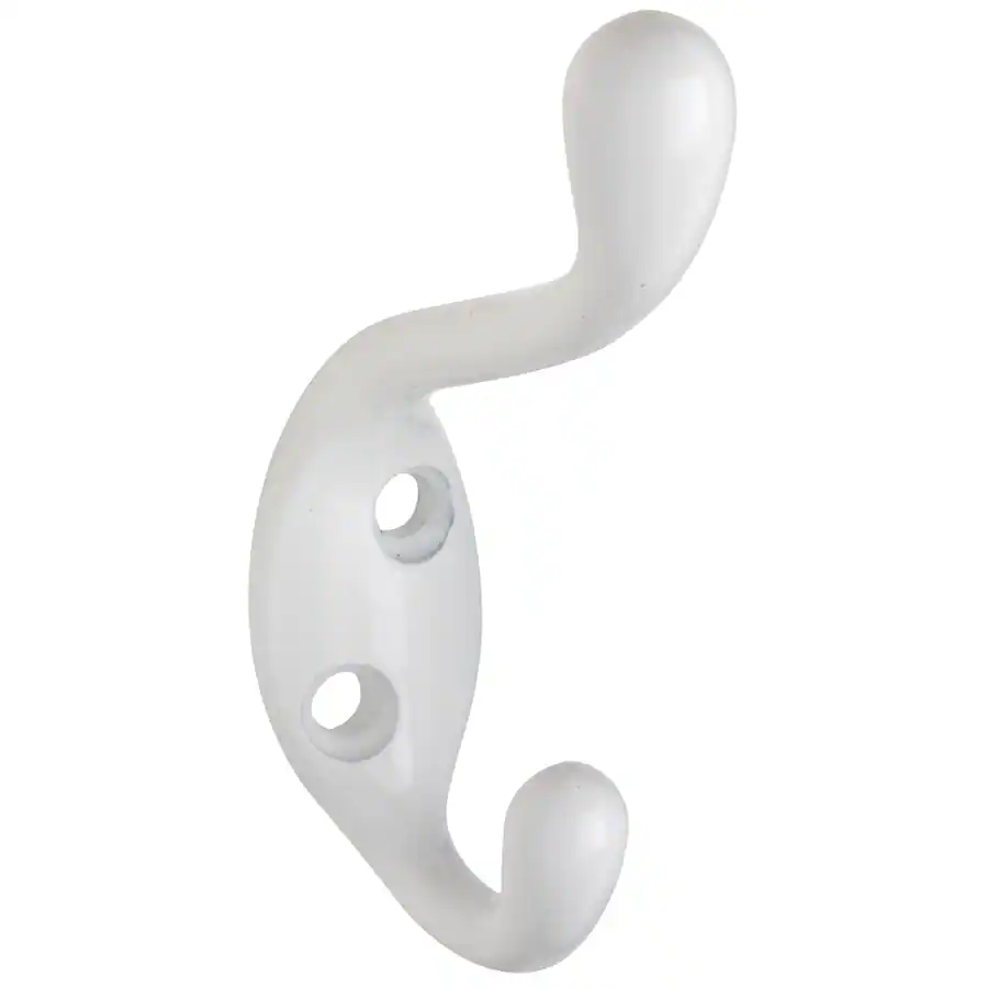 30 Inch Robe Hook Rack National Hardware 2.35 in. L Zinc Heavy Duty Coat/Hat Hook 75 lb. cap ...