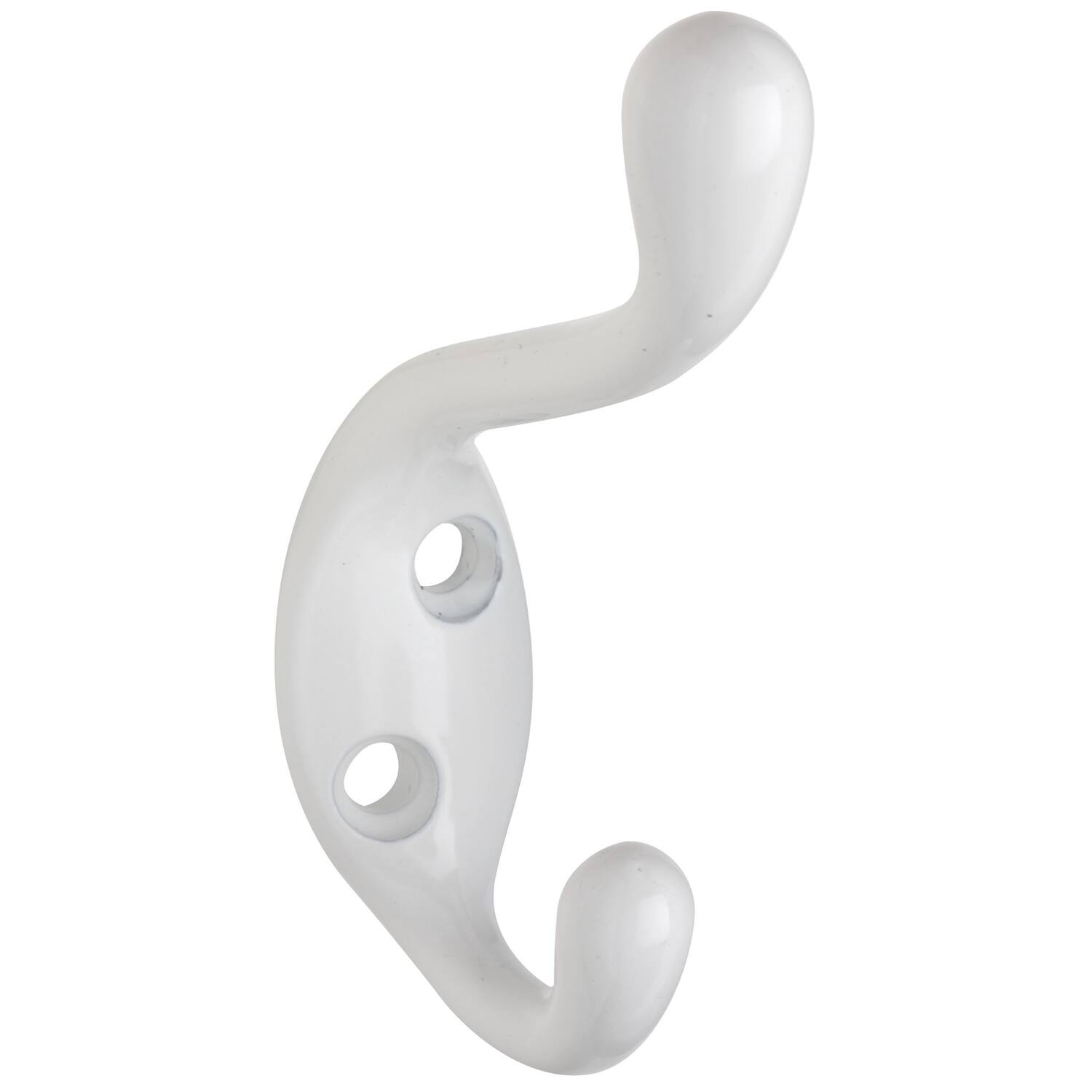 National Hardware 2.35 in. L Zinc Heavy Duty Coat/Hat Hook 75 lb. cap ...