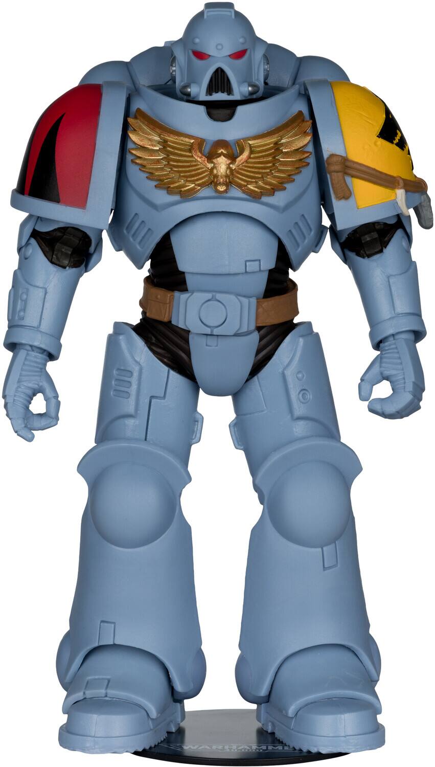 Alt View 3. McFarlane Toys - McFarlane - Warhammer 40K - Space Wolves - 7" Grey Hunter Action Figure   - COLLECTIBLES - Multicolor.