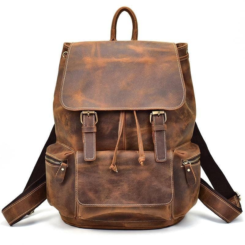 Steel Horse Leather The Hagen Backpack | Vintage Leather Backpack