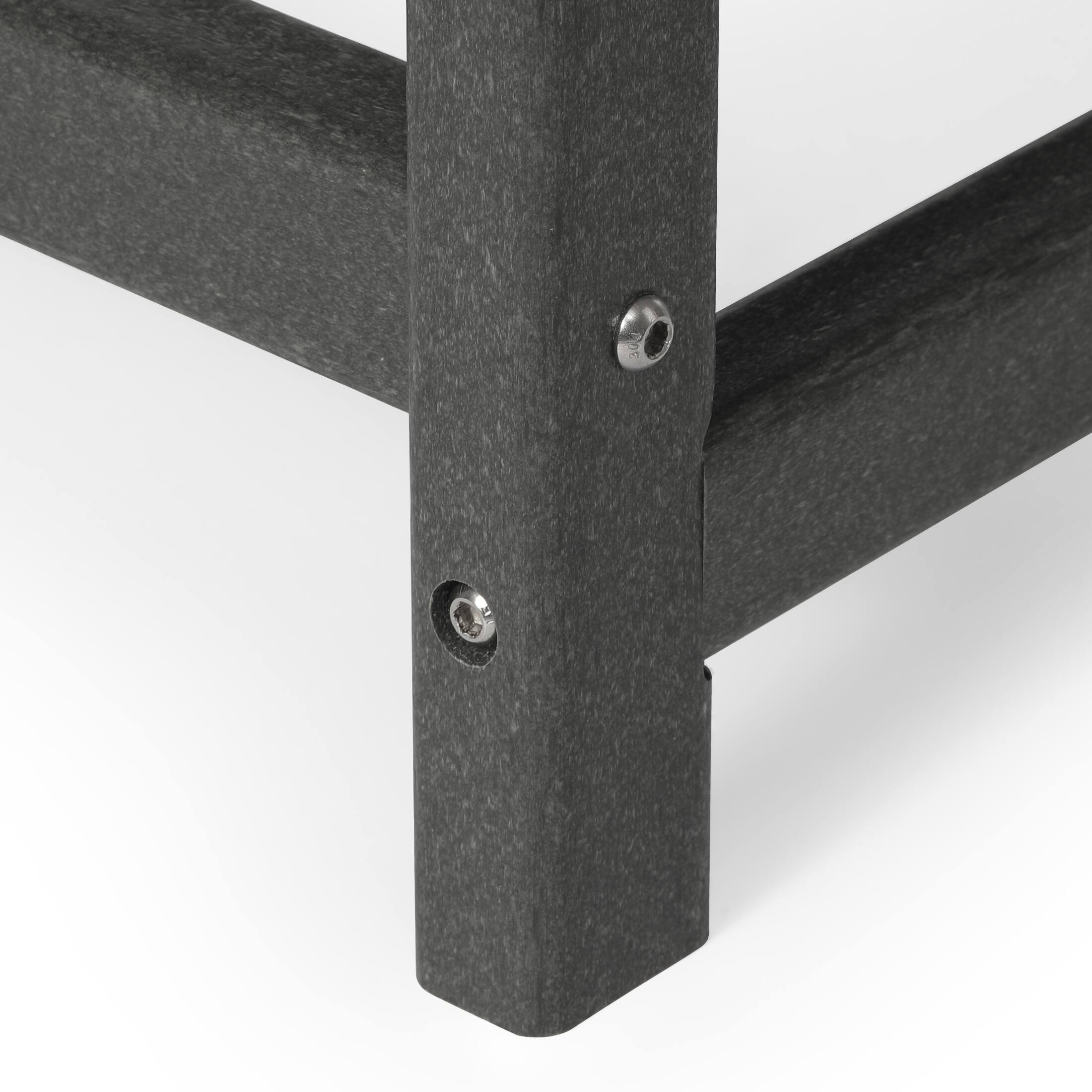 Alt View 6. WestinTrends - WestinTrends Malibu 35" length outdoor Coffee table for Adirondack chair - Gray.