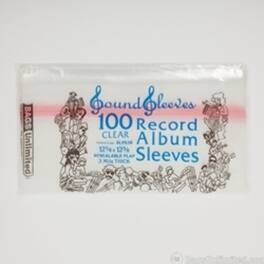 PopMarket - Bags Unlimited SLPS3R - 12 LP IN LP Jacket Sleeve - Resealable - 100 Count - BAGS / SLEEVES - Multicolor