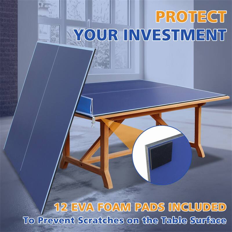 PROTECT YOUR INVESTMENT

12 EVA FOAM PADS INCLUDED

To Prevent Scratches on the Table Surface