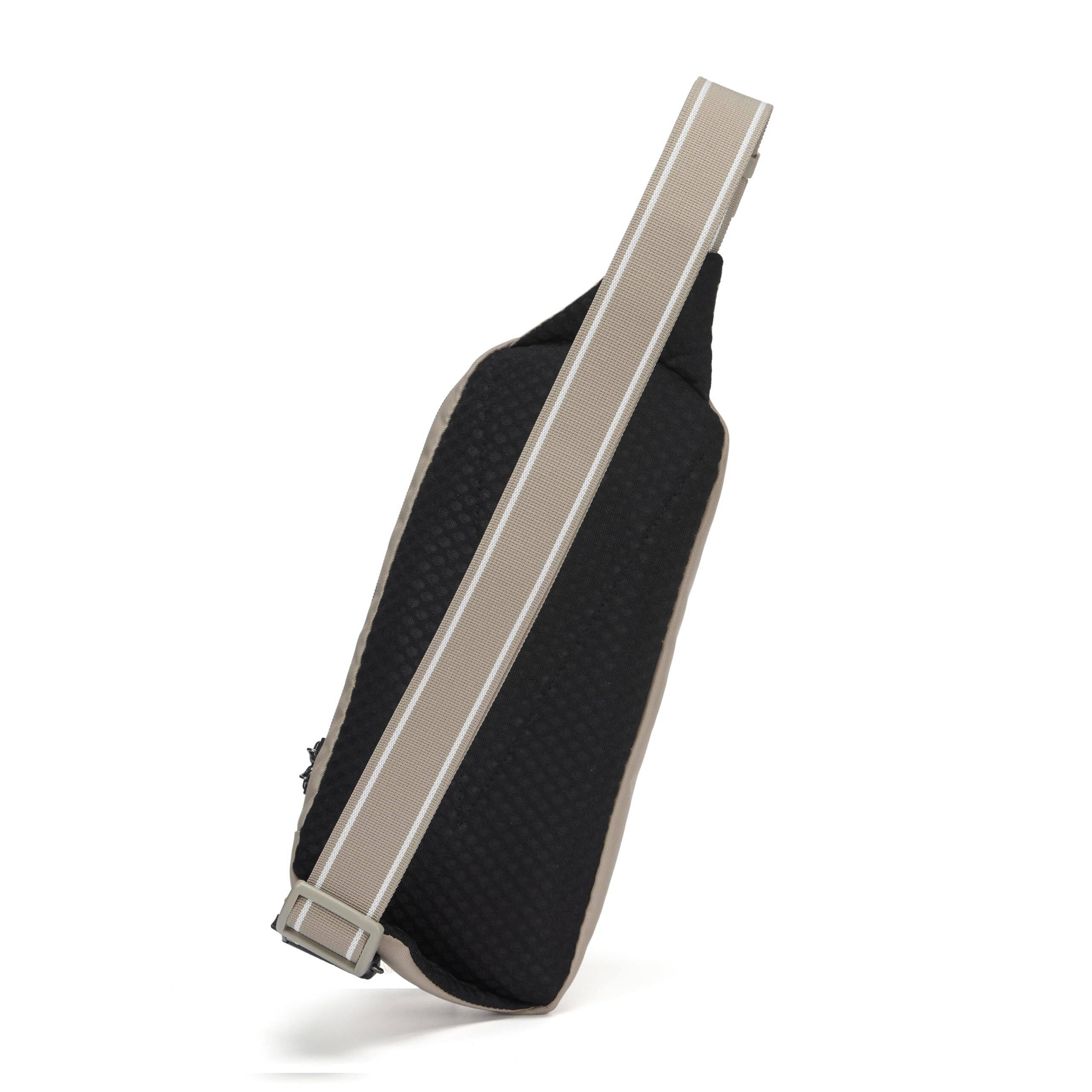 Angle. Pacsafe - Vibe 150 Action Sling Pack - Beige.