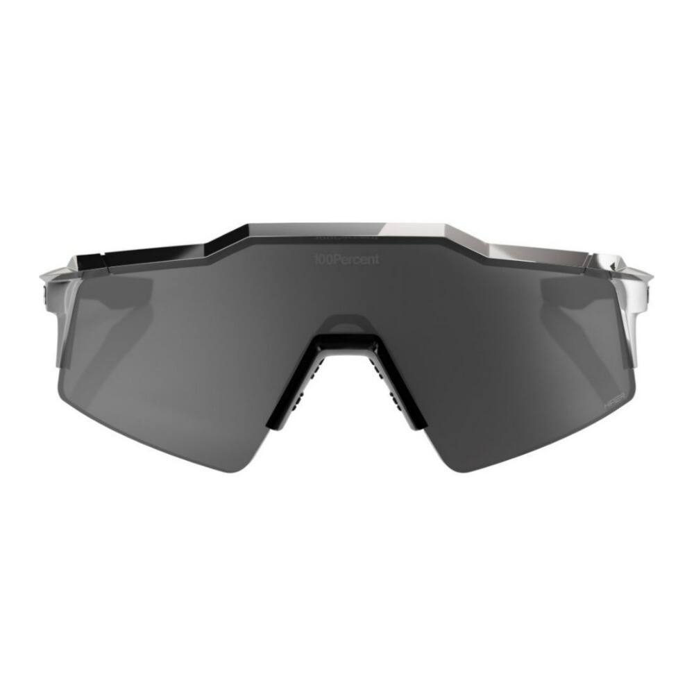 Angle. 100% - 100 Percent Speedcraft SL Soto 1 Black Chrome Sunglasses with TR90 Frame - Multicolor.