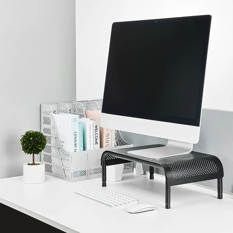 Staples TECH Adjustable Monitor Stand, Up to 24