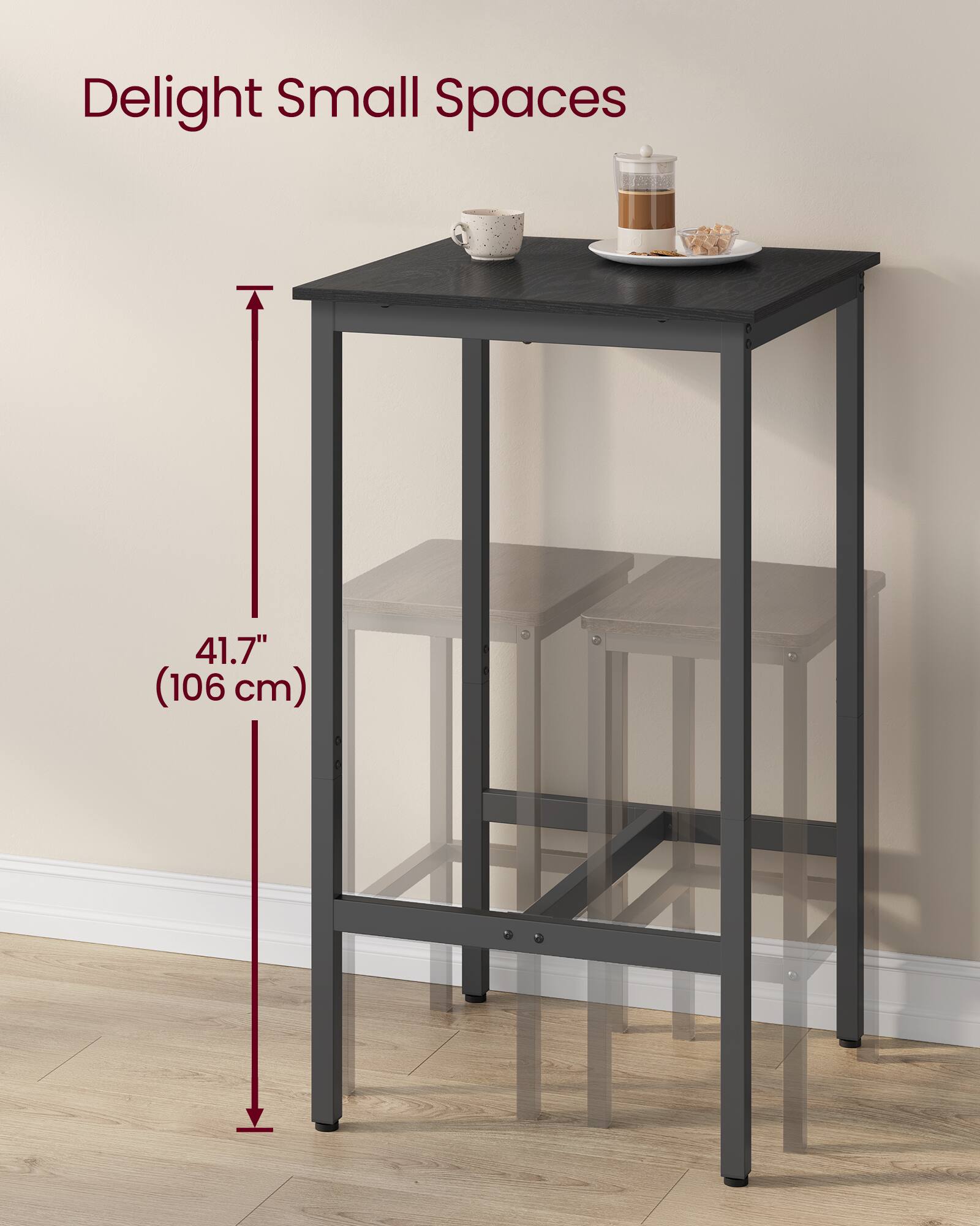 Delight Small Spaces  
41.7" (106 cm)