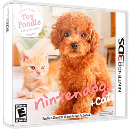 3DS Nintendogs + Cats: Toy Poodle & New Friends - World Edition - Nintendo 3DS