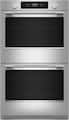 KitchenAid - 27" Smart Built-In Electric Double Wall Oven with Assisted Cooking Modes - Stainless Steel