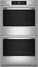 KitchenAid - 27" Smart Built-In Electric Double Wall Oven with Assisted Cooking Modes - Stainless Steel
