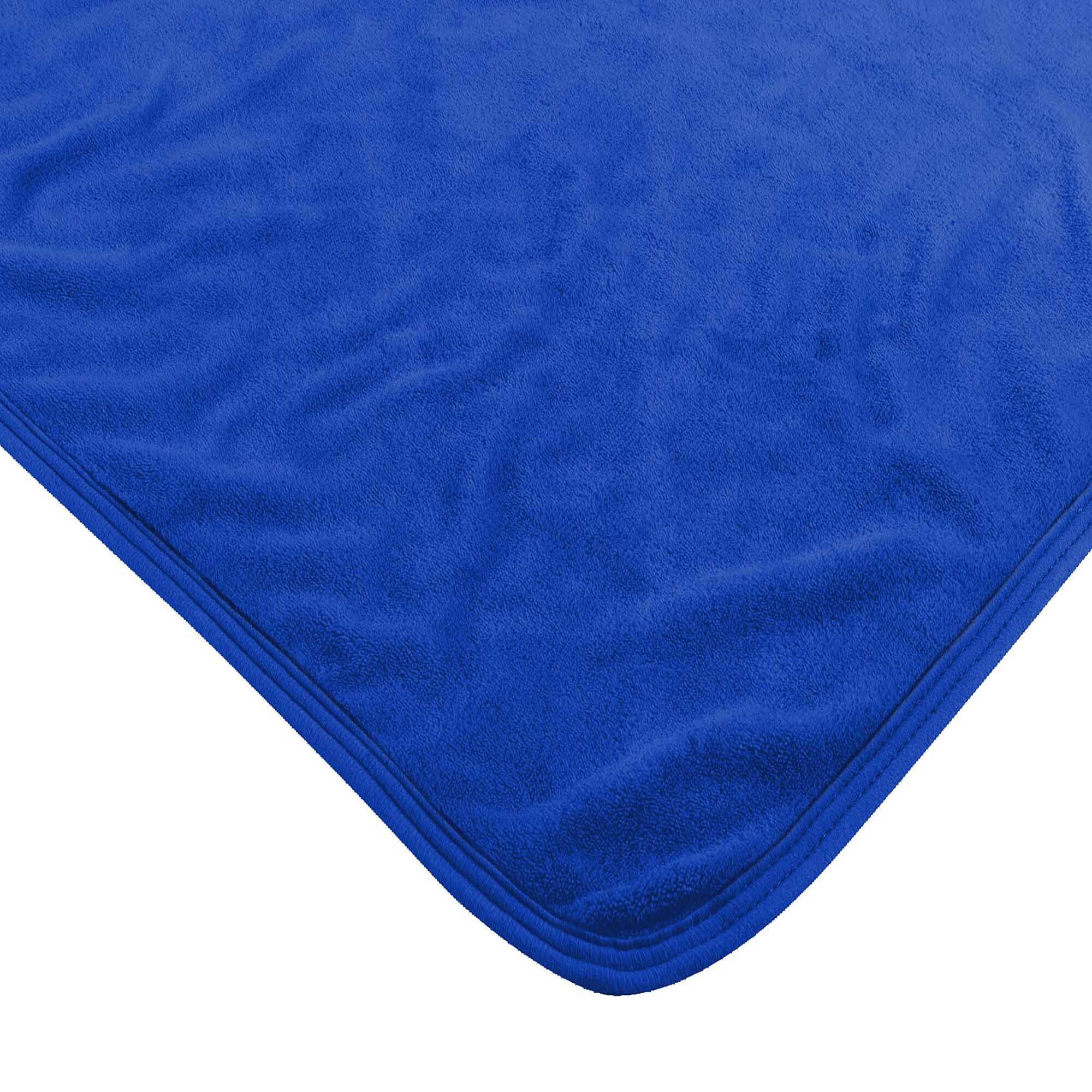 Alt View 1. Sweet Home Collection - NHL New York Rangers 46" x 60" Raschel Throw Blanket - Blue.