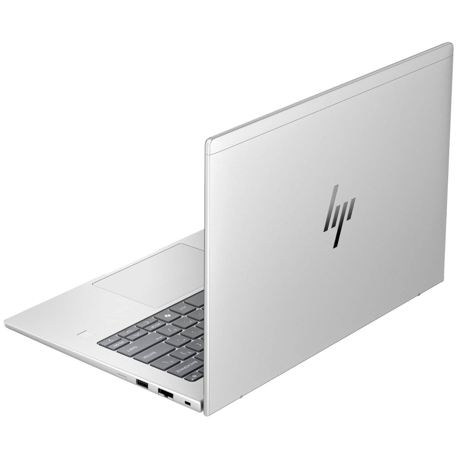 Alt View 3. HP - EliteBook 6 G1ah 14" WUXGA IPS AMD Ryzen 5 220 3.2 GHz up to 4.9 GHz 32GB DDR5 256GB SSD Windows 11 Pro - Silver.