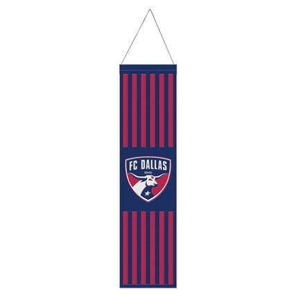 Front. WinCraft - FC Dallas Wool Primary Logo Banner - Multicolor.