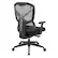 Alt View 11. OSP Home Furnishings - High Back Mesh Back Manager’s Chair with Self-Adjusting Lumbar Support and Adjustable Arms - Black.