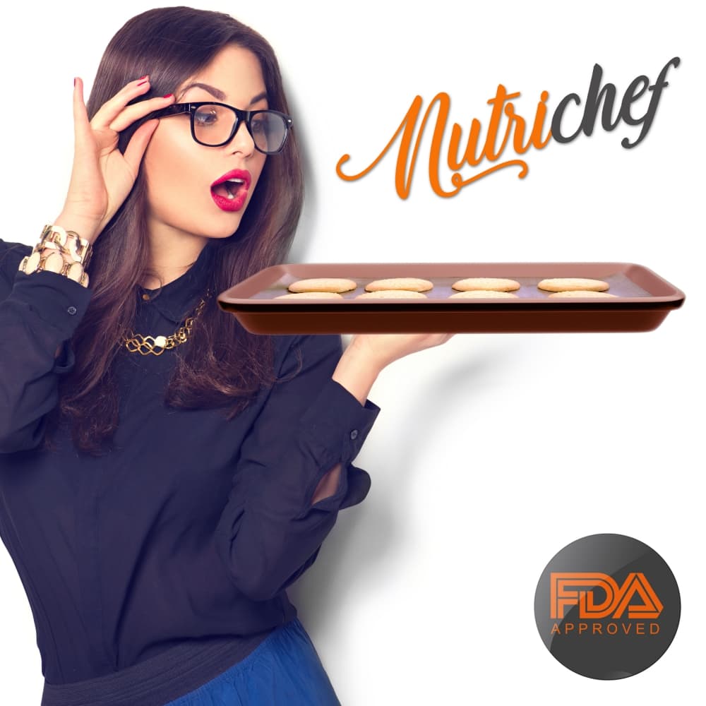 NutriChef Cookie Sheets - Thumbnail 5