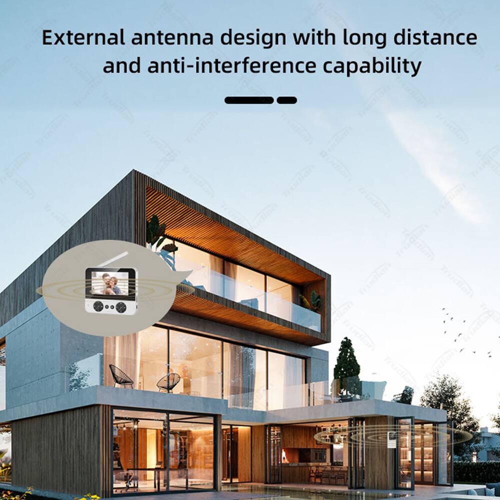 External antenna design with long distance and anti-interference capability
