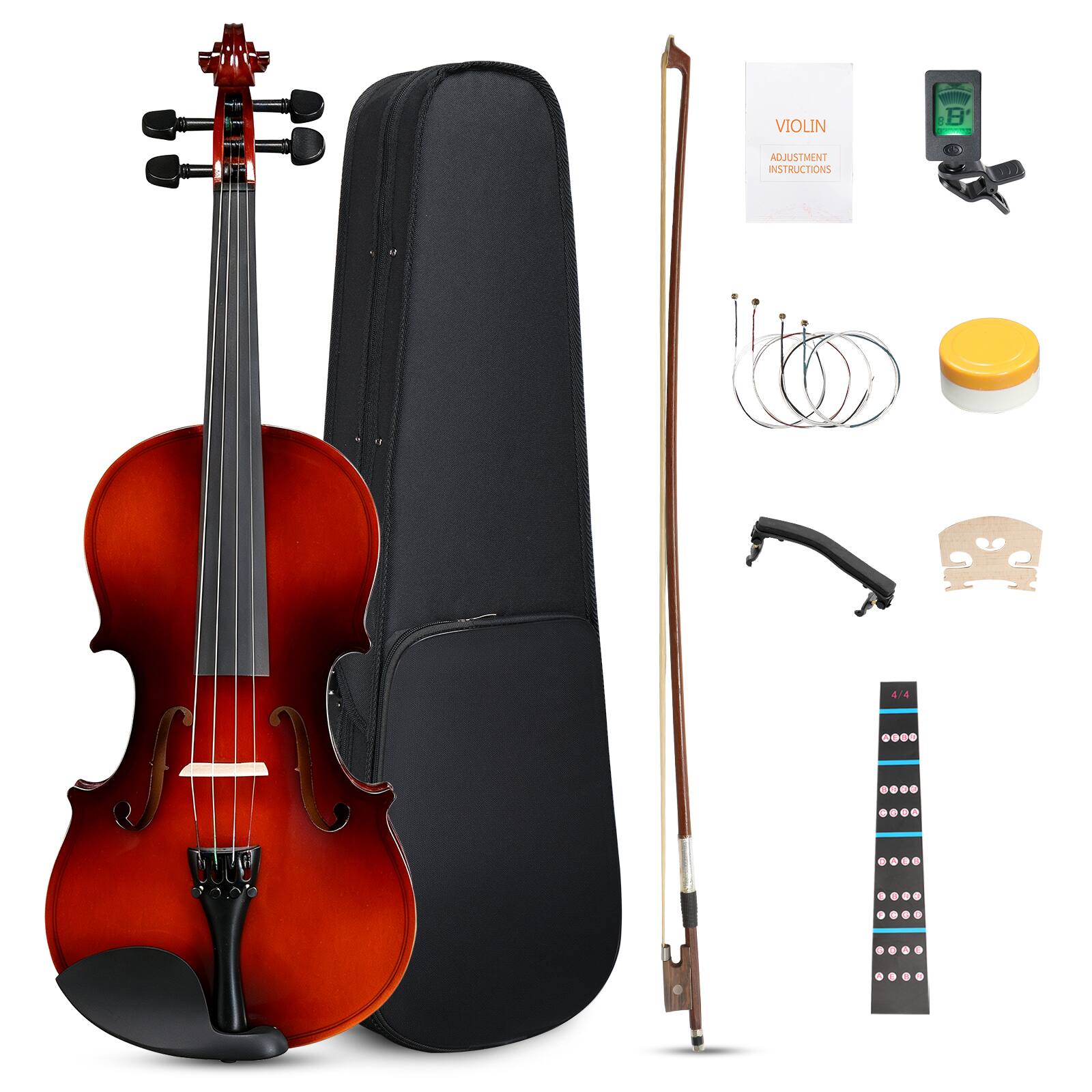 VIOLIN  
8  
ADJUSTMENT INSTRUCTIONS  
4/4