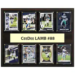C&I Collectibles - CeeDee Lamb Dallas Cowboys 12" x 15" Trading Card Plaque - Multicolor