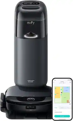 cufy UNICLEAN STATION, Standby, Room A, Room B, Room C, Home, Room, Area, AI.See, Mode, Customize Mode, Start