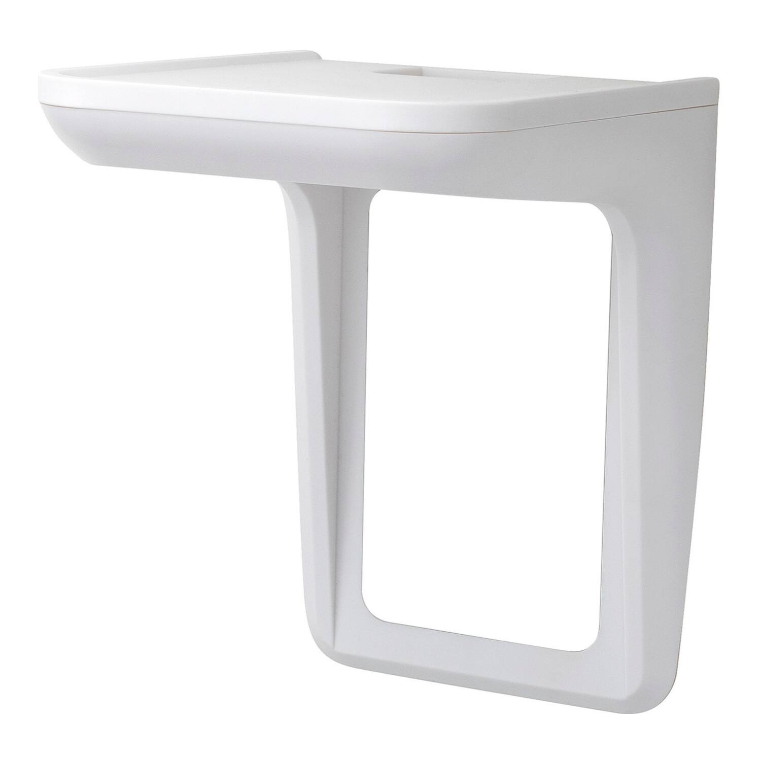 Angle. Ultimate Ears - Ultimate Ears WONDERBOOM 2 Portable Speaker with Wall Shelf and Wall Plug - Black.