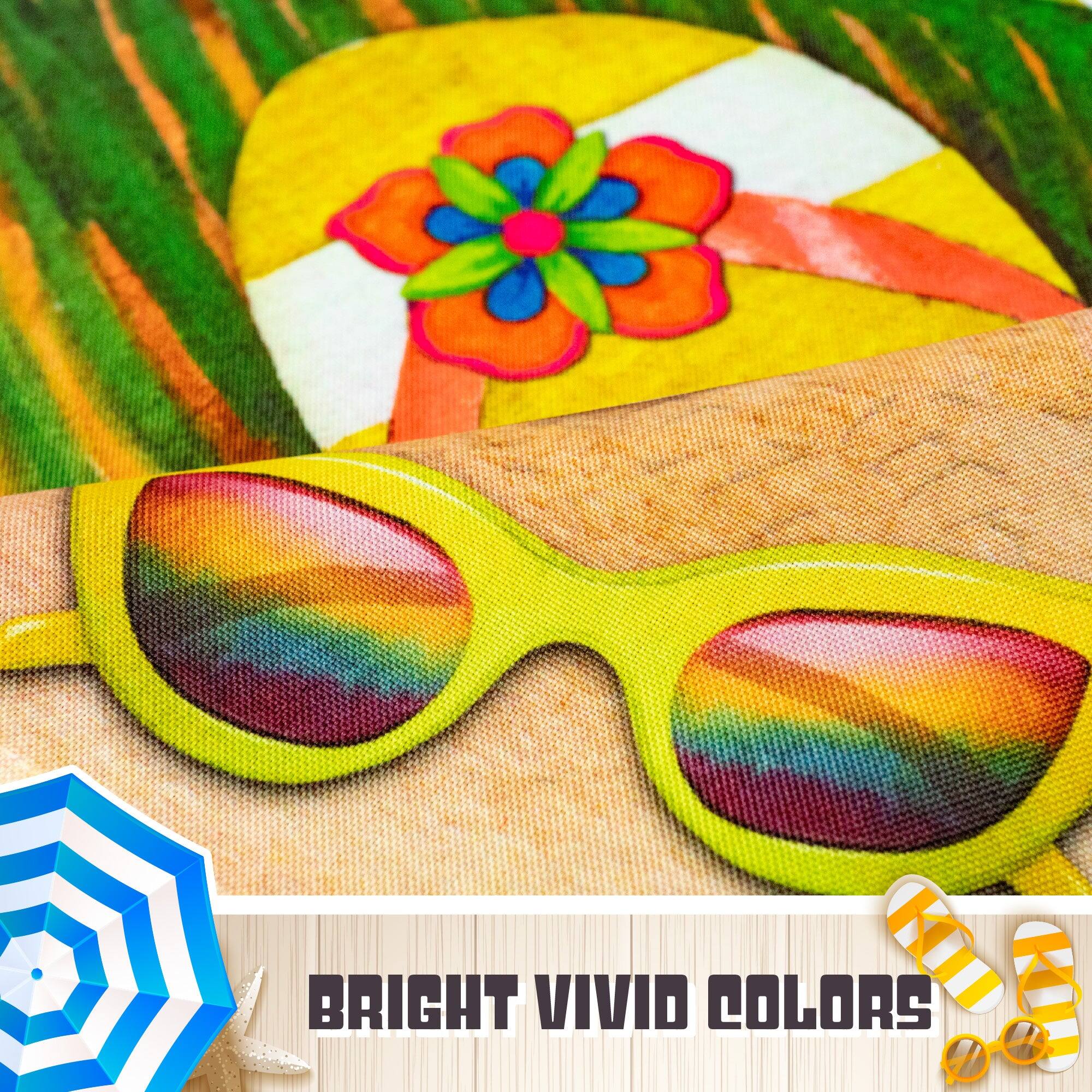 BRIGHT VIVID COLORS