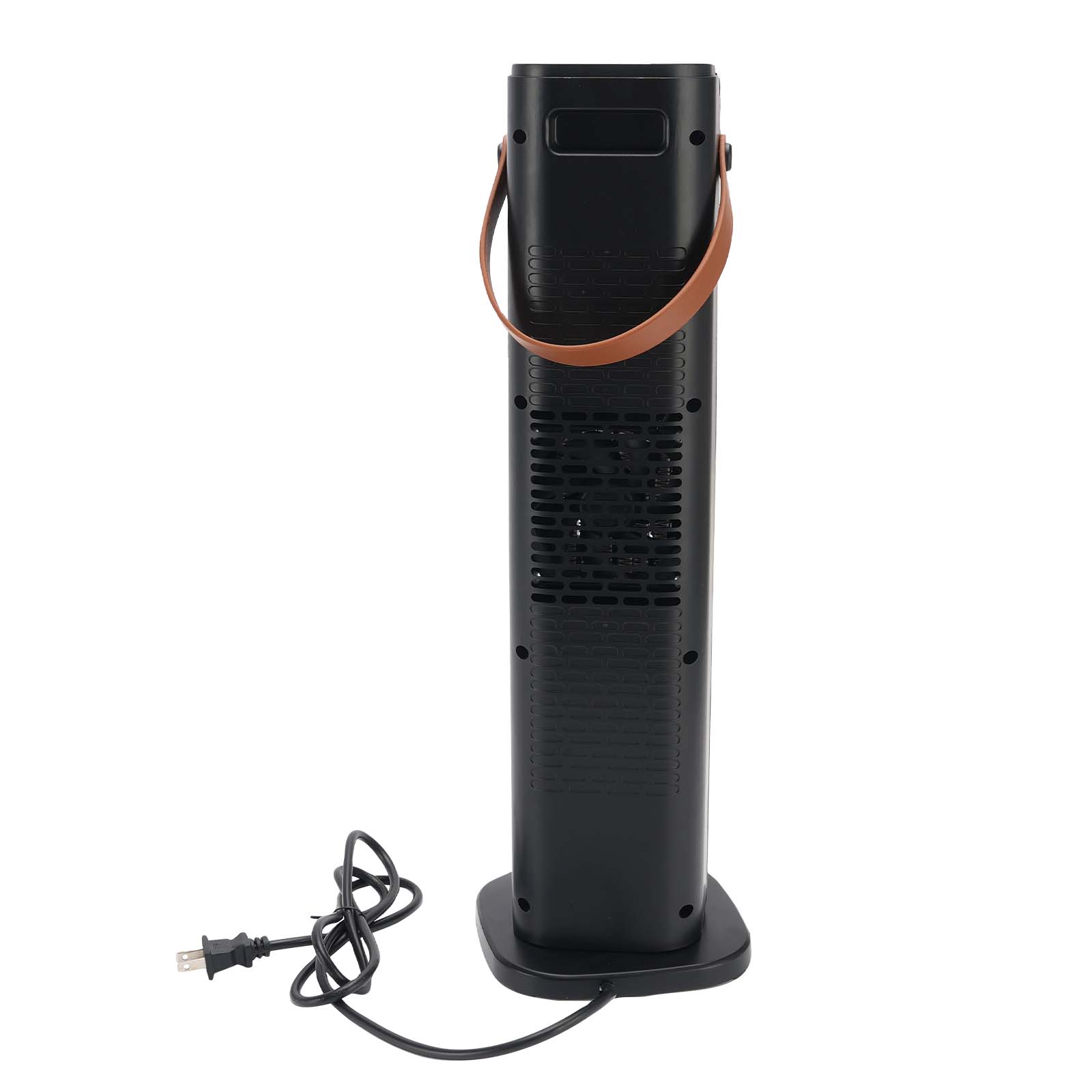 Alt View 9. Topteng - 1500W Quiet Space Heater – Remote & Touch Control, 70° Oscillation, 12H Timer, Safety Auto-Off, Fit for Large Rooms - Black.
