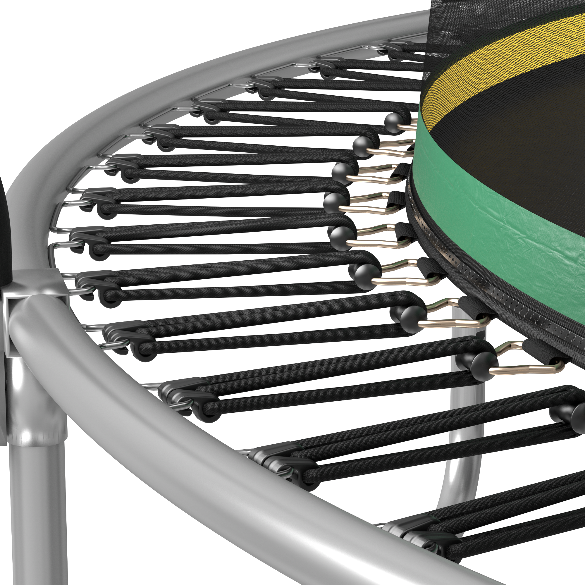 Alt View 4. LOVMOR - Lovmor 8 FT Trampoline with No Gap Enclosure Recreational Trampoline for Adults.