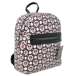 UPD - Minnie Mouse All Over Print 10" Mini Deluxe Backpack with 1 Front pocket - Multicolored