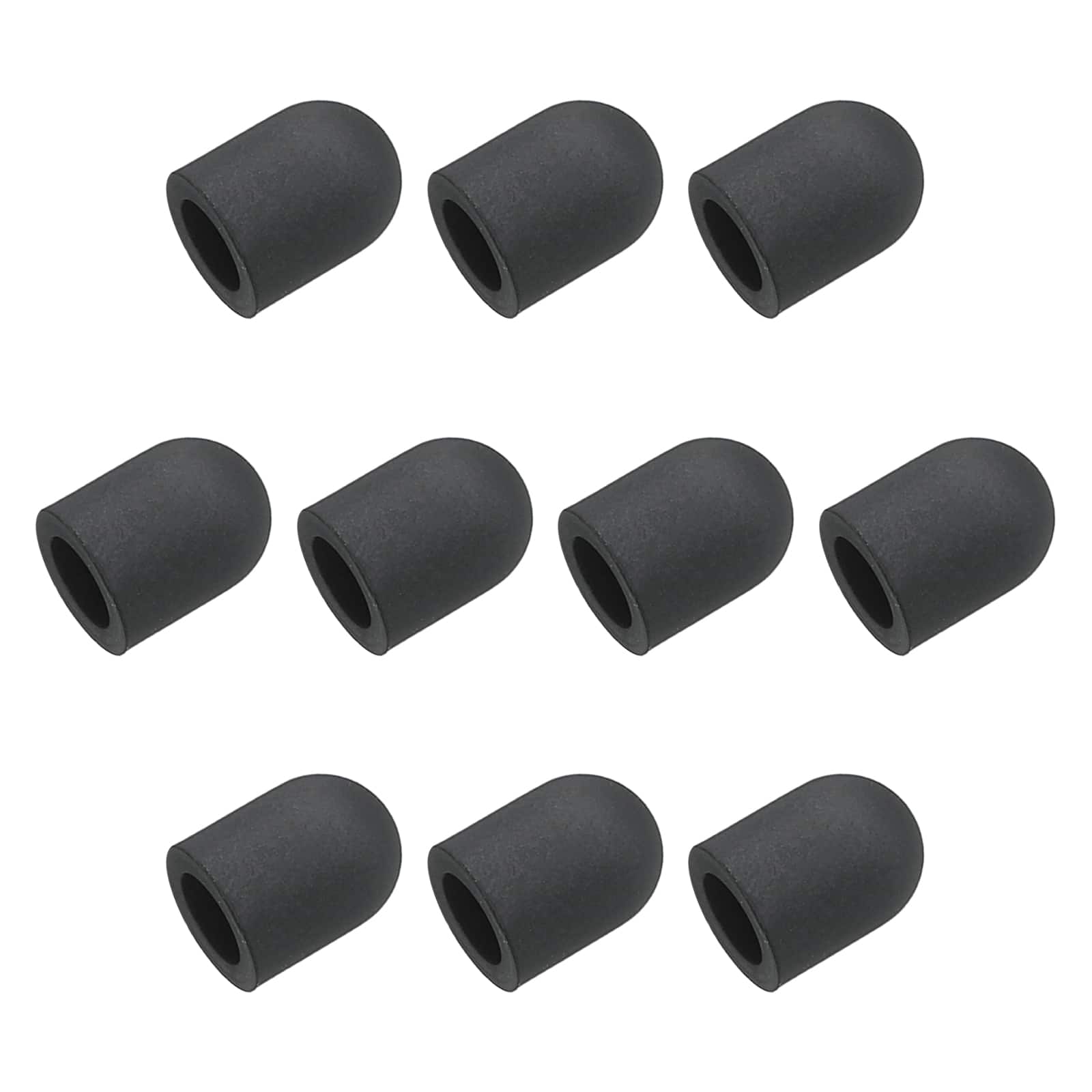 Unique Bargains - 30pcs 5.5mm Stylus Pen Fine Tips Conductive Rubber Capacitive Touch Screen Pens Tip Soft Universal Replacement - Black