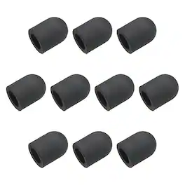 Unique Bargains - 30pcs 5.5mm Stylus Pen Fine Tips Conductive Rubber Capacitive Touch Screen Pens Tip Soft Universal Replacement - Black