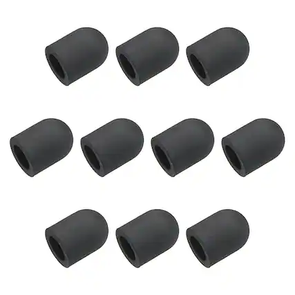 Front. Unique Bargains - 30pcs 5.5mm Stylus Pen Fine Tips Conductive Rubber Capacitive Touch Screen Pens Tip Soft Universal Replacement - Black.