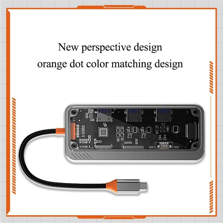 New perspective design  
orange dot color matching design