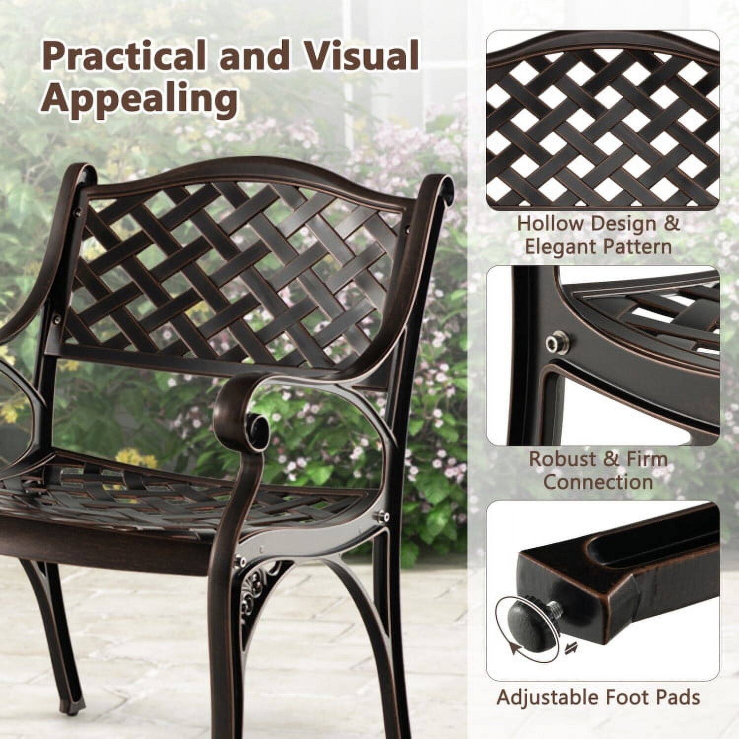 Practical and Visual Appealing

Hollow Design & Elegant Pattern

Robust & Firm Connection

Adjustable Foot Pads