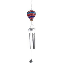 FC Design - 39" Long Air Balloon Solar Light Wind Chime Outdoor Patio or Garden Hanging Decoration - Multi-Color
