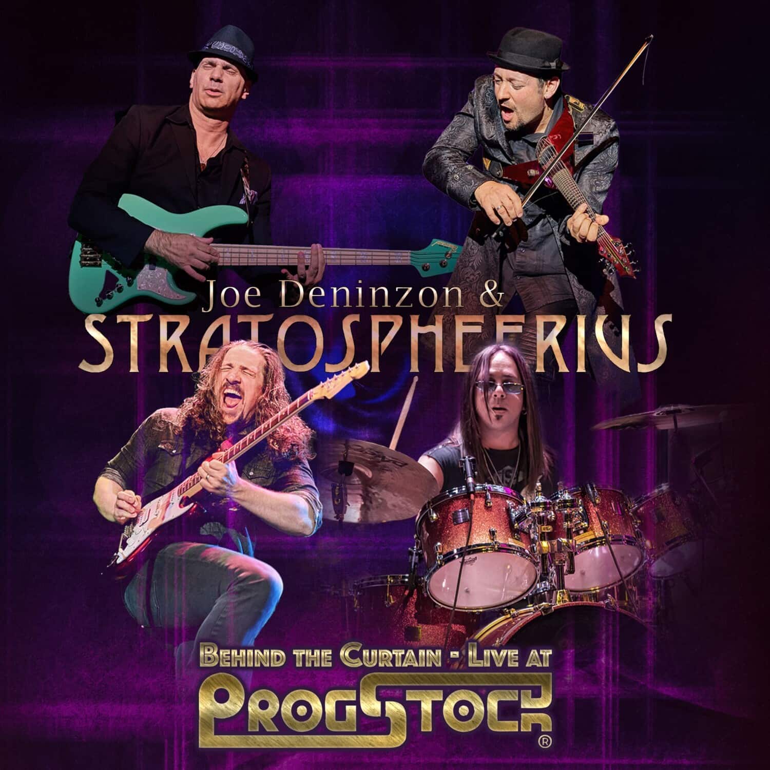 Joe Deninzon - Behind The Curtain - Live At Progstock  - COMPACT DISCS