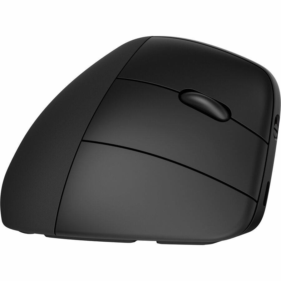 Alt View 7. HP - HP 925 Ergonomic Vertical Mouse For Business - Optical - Wireless - Bluetooth/Radio Frequency - 2.40 GHz - Black - USB T - Black.